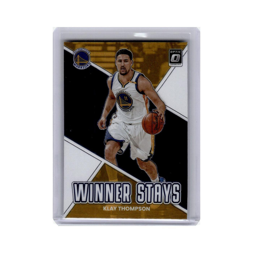 Klay Thompson 2023 Donruss Optic #1 Golden State Warriors Basketball Card NM