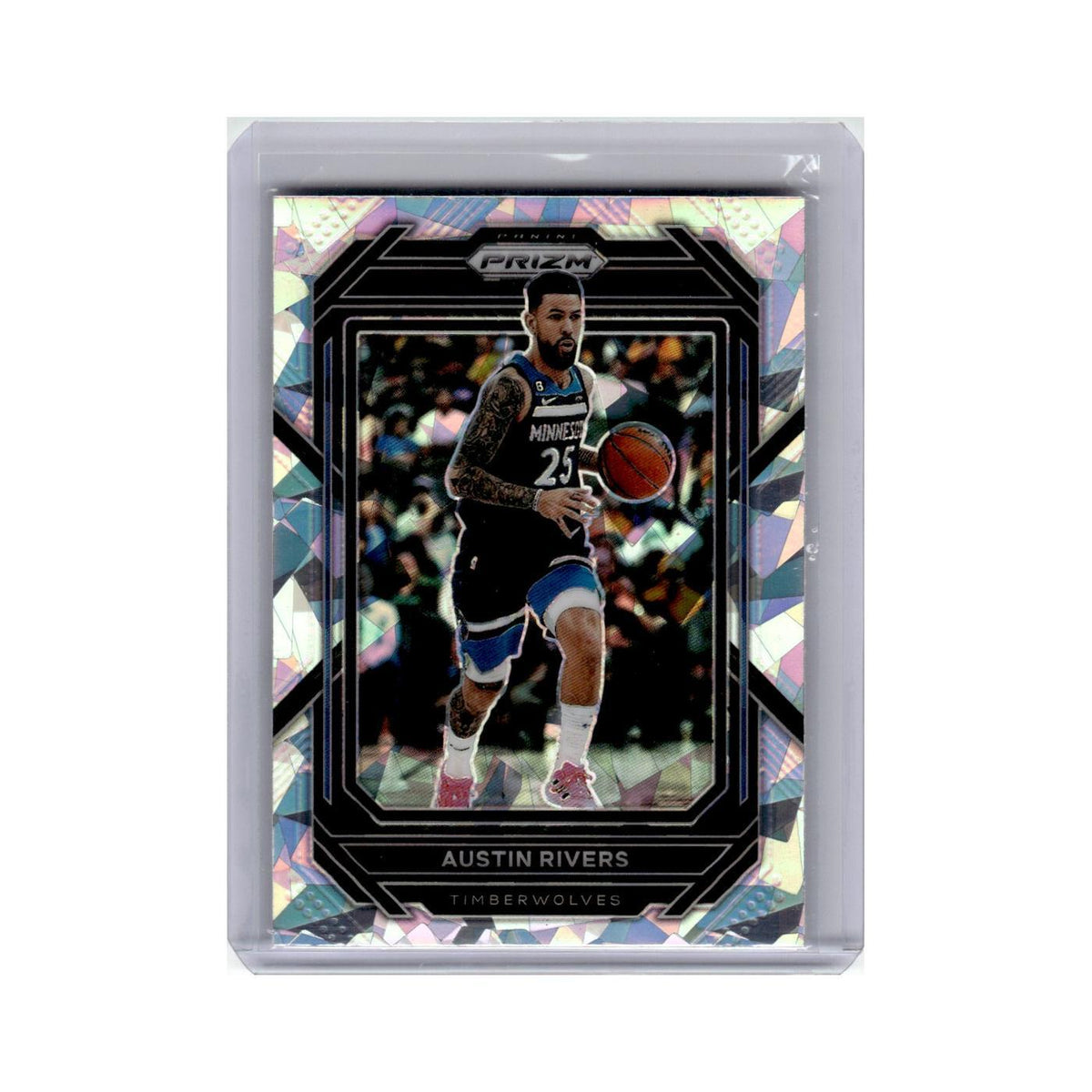 Austin Rivers 2022 Panini Prizm #57 Minnesota Timberwolves Basketball Card NM
