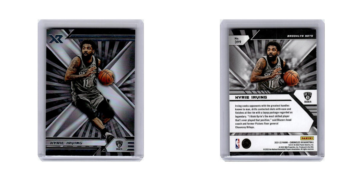 Kyrie Irving 2021 Panini Chronicles XR #399 Brooklyn Nets Basketball Card NM