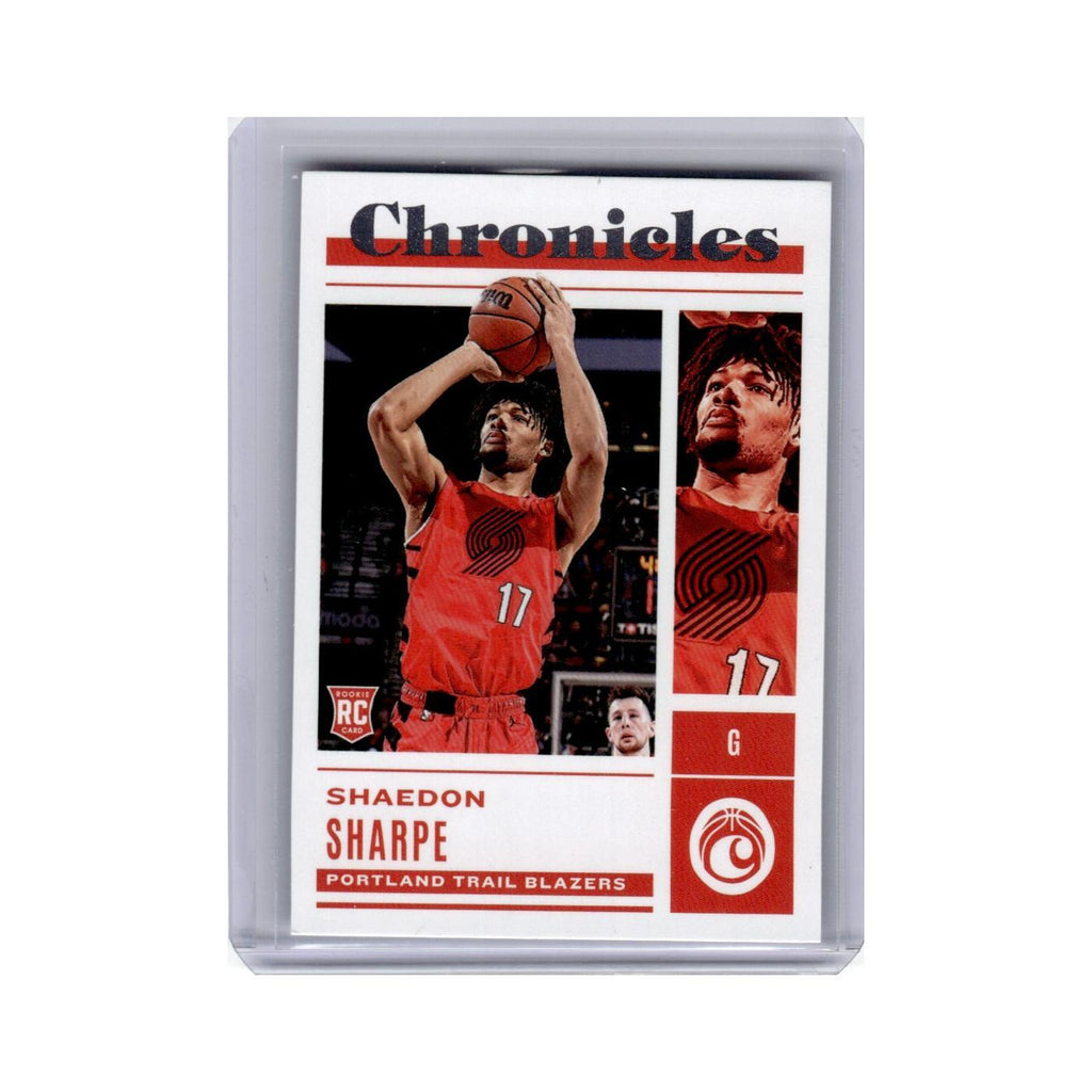 Shaedon Sharpe Rookie 2022 Panini Chronicles #35 Portland Trail Blazers NM