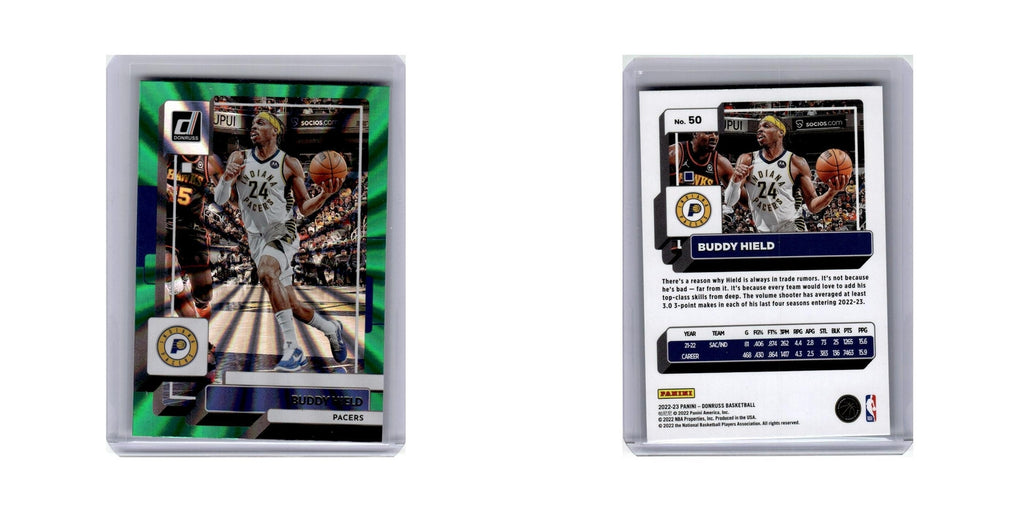 Buddy Hield 2022 Donruss #50 Indiana Pacers Basketball Card NM