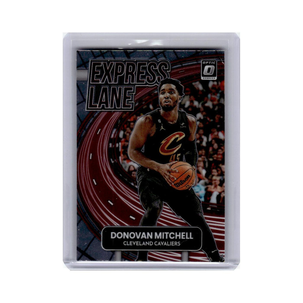 Donovan Mitchell 2023 Donruss Optic #6 Cleveland Cavaliers Basketball Card NM