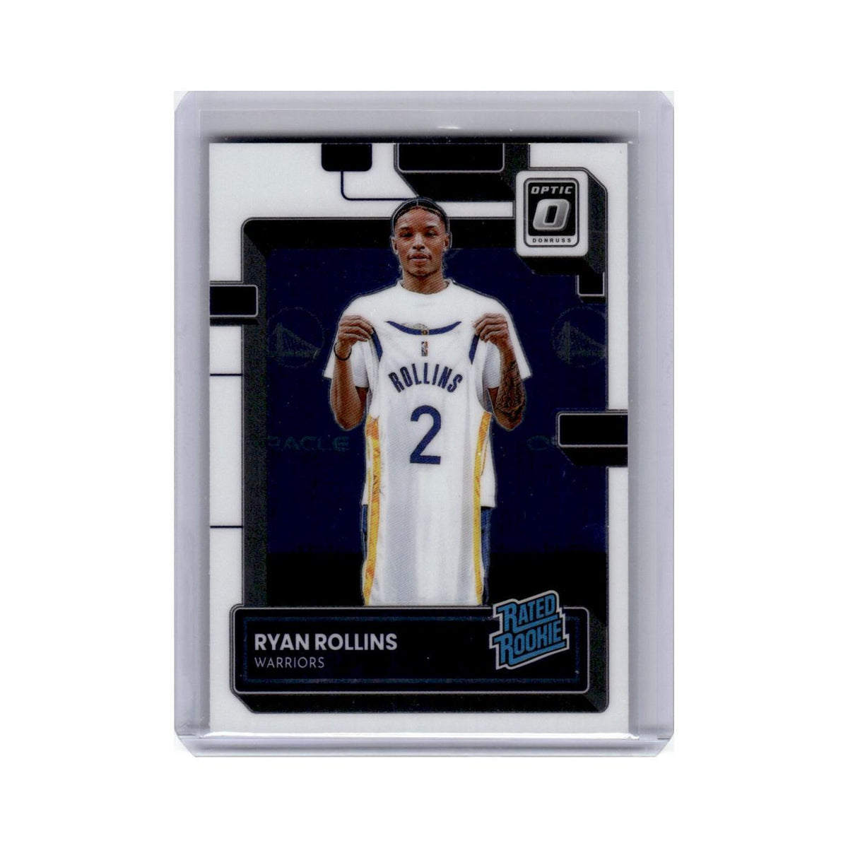 Ryan Rollins Rookie 2022 Donruss Optic #211 Golden State Warriors NM