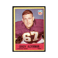 1967 Philadelphia (damaged) Grady Alderman Football Cards #98