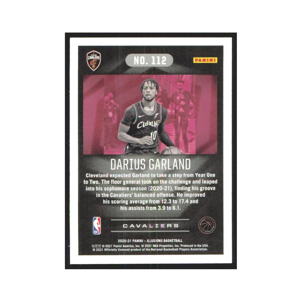 2020 Panini Illusions Darius Garland Cavaliers #112