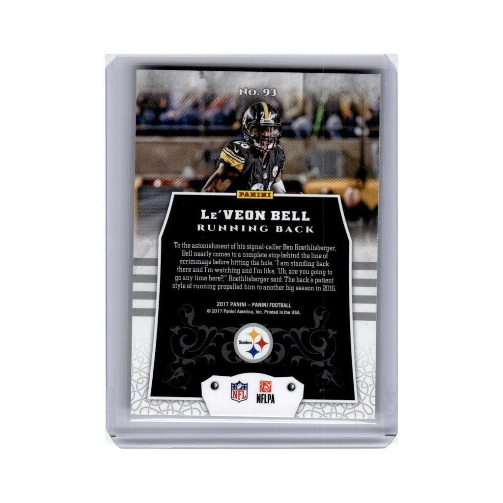 Le'Veon Bell 2017 Panini #93 Pittsburgh Steelers Football Card NM