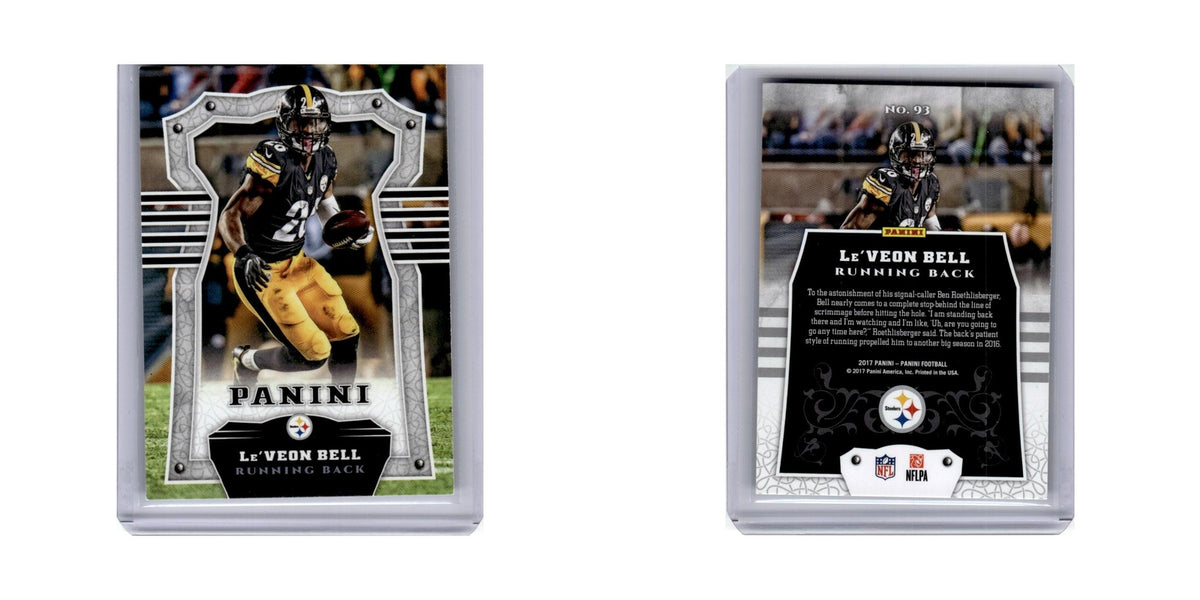 Le'Veon Bell 2017 Panini #93 Pittsburgh Steelers Football Card NM