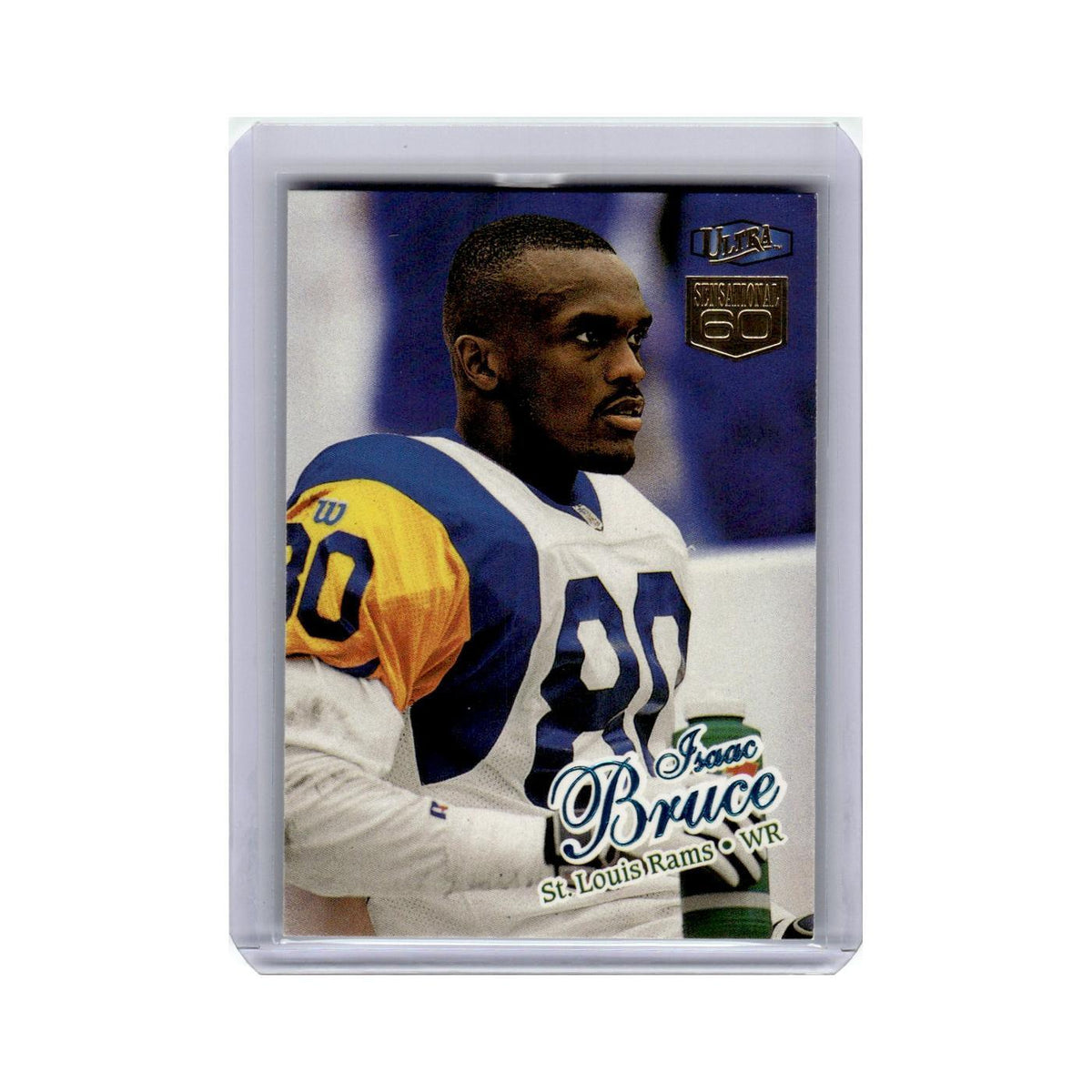 Isaac Bruce 1998 Ultra Sensational 60 #11SS St. Louis Rams Football Card NM