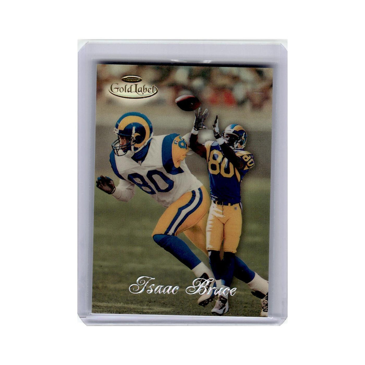Isaac Bruce 1998 Topps Gold Label #73 St. Louis Rams Football Card NM