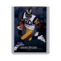 Isaac Bruce 1998 Fleer Brilliants #28 St. Louis Rams Football Card NM