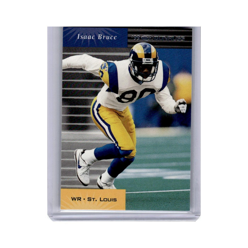 Isaac Bruce 1999 Donruss #121 St. Louis Rams Football Card NM