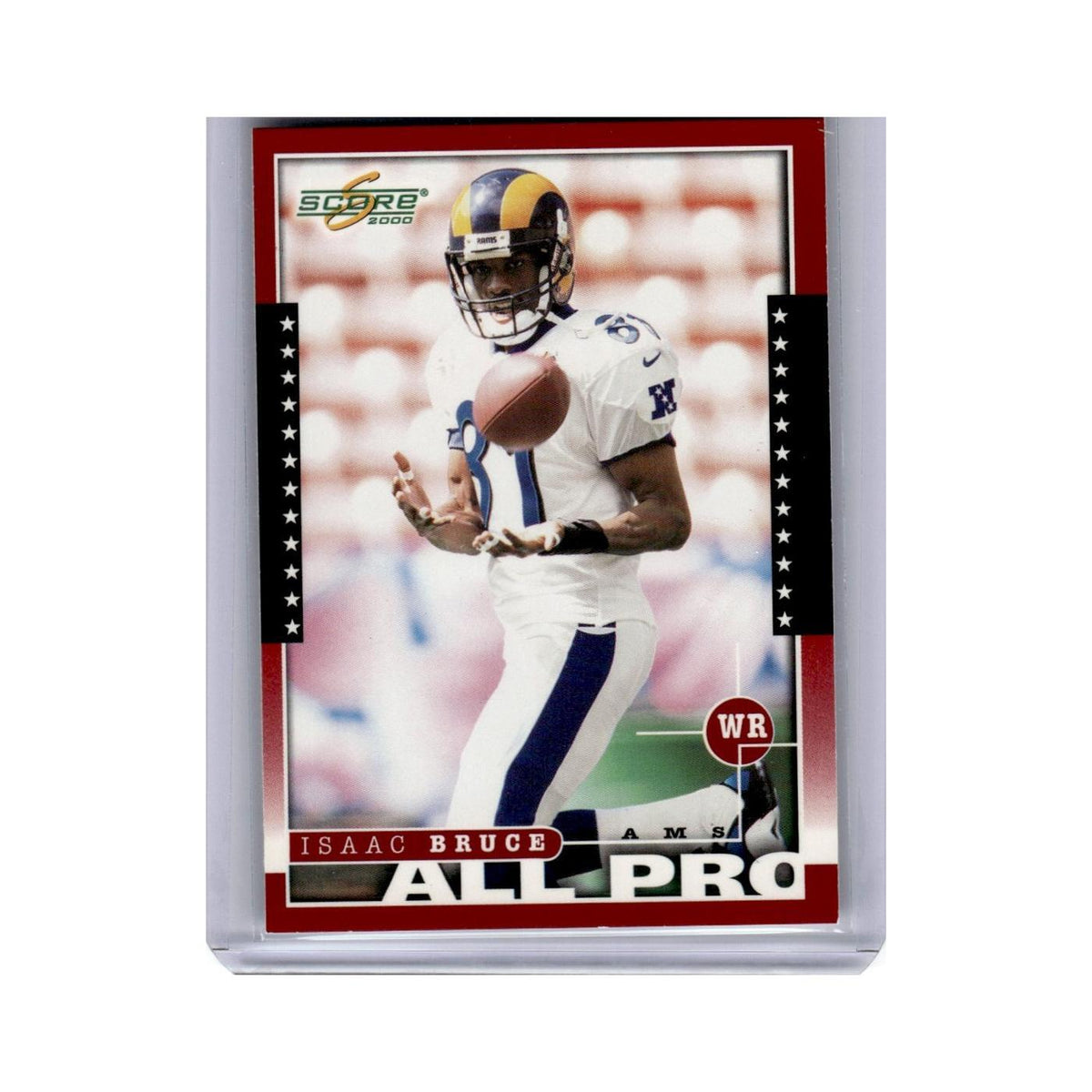 Isaac Bruce 2000 Score #254 St. Louis Rams Football Card NM