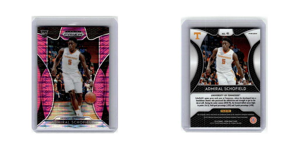Admiral Schofield Rookie 2019 Panini Prizm Draft Picks #41 NM