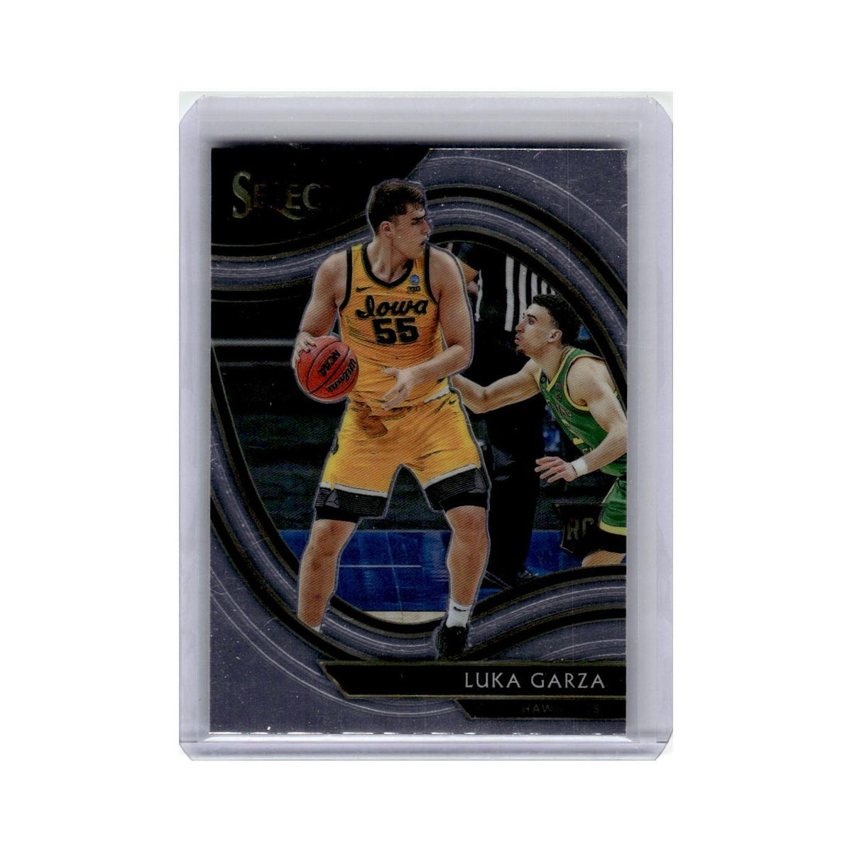 Luka Garza Rookie 2021 Panini Chronicles Select #298 Iowa Hawkeyes NM