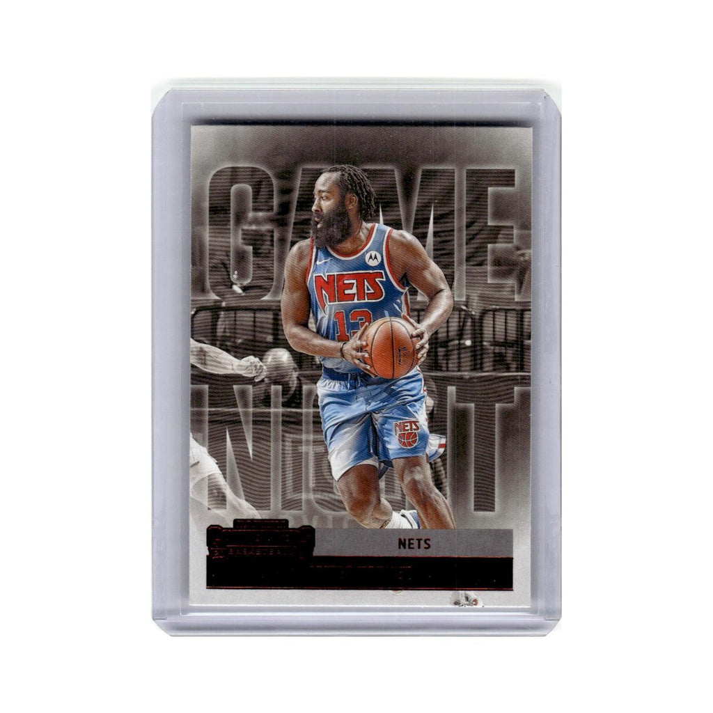 James Harden 2020 Panini Contenders Red #1 New Jersey Nets Basketball Card NM
