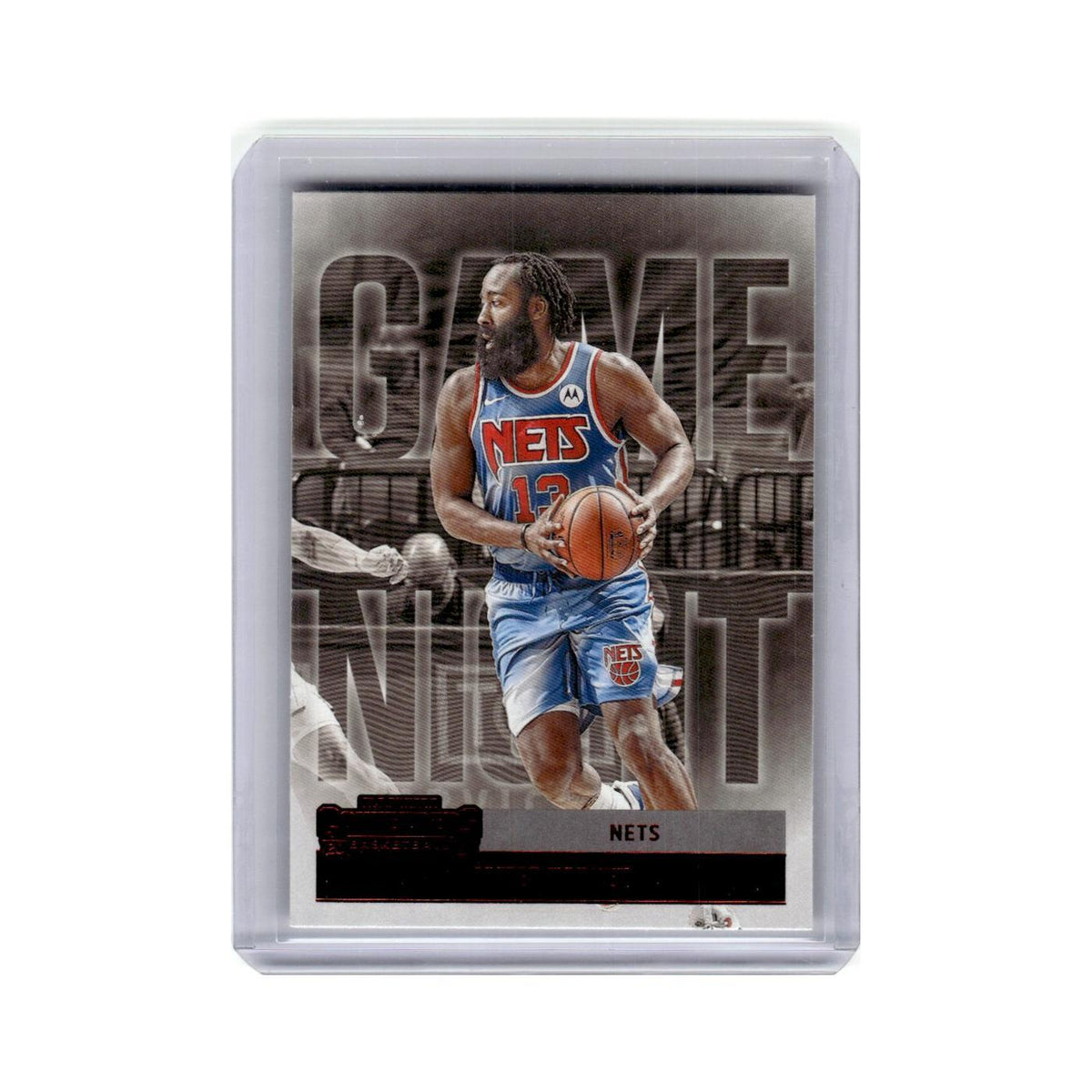 James Harden 2020 Panini Contenders Red #1 New Jersey Nets Basketball Card NM