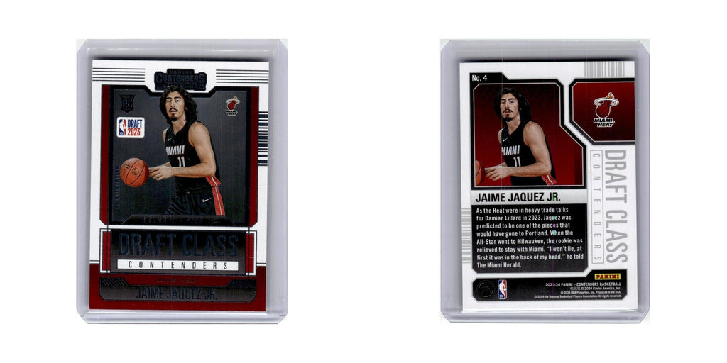 Jaime Jaquez Jr. Rookie 2023 Panini Contenders Draft Class #4 Miami Heat NM