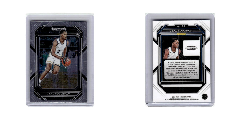 Bilal Coulibaly Rookie 2023 Panini Prizm Draft Picks #97 Basketball Card NM