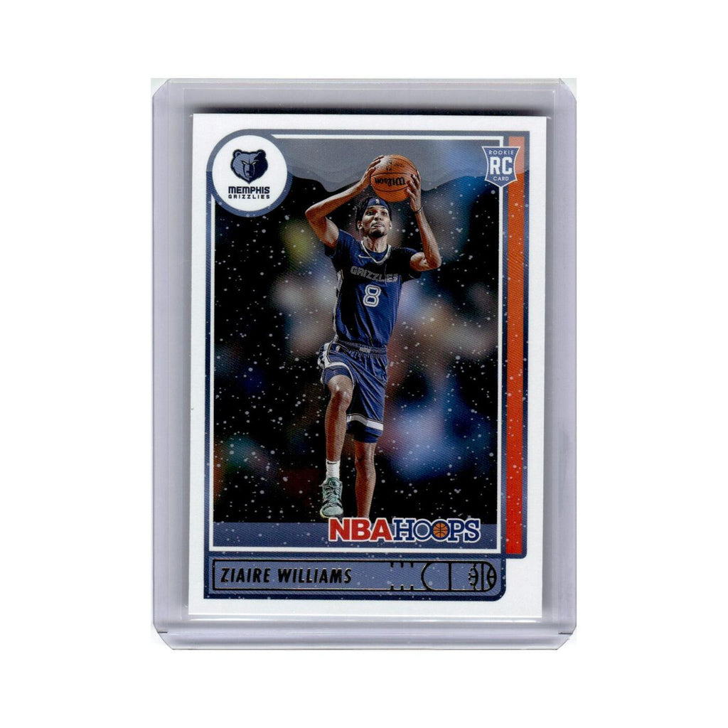 Ziaire Williams Rookie 2021 Hoops #211 Memphis Grizzlies Basketball Card NM