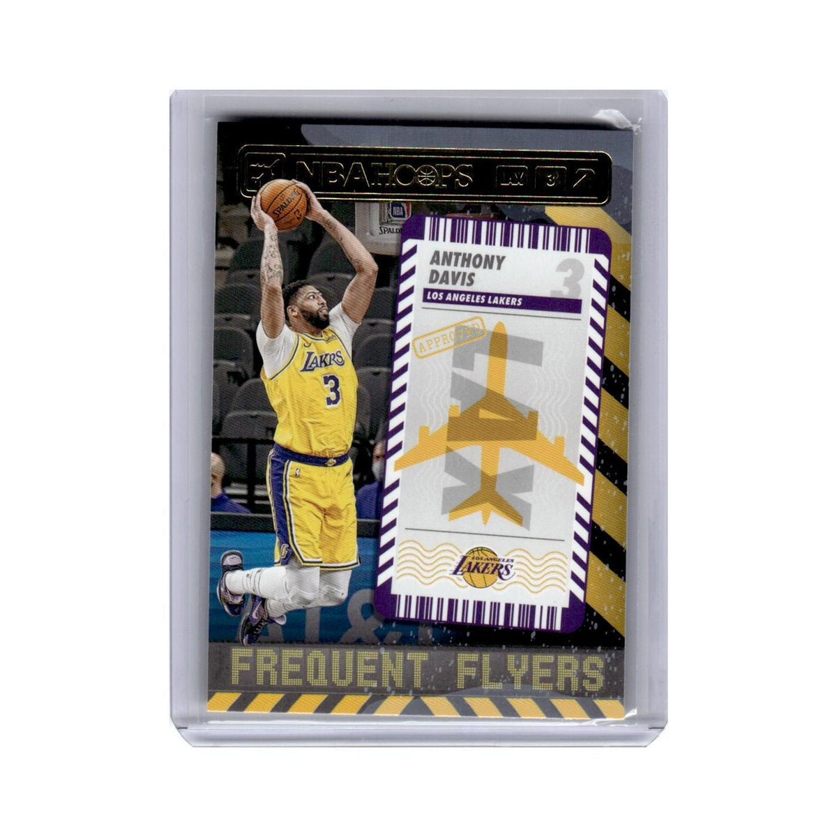 Anthony Davis 2021 Hoops Frequent Flyers #10 Los Angeles Lakers NM