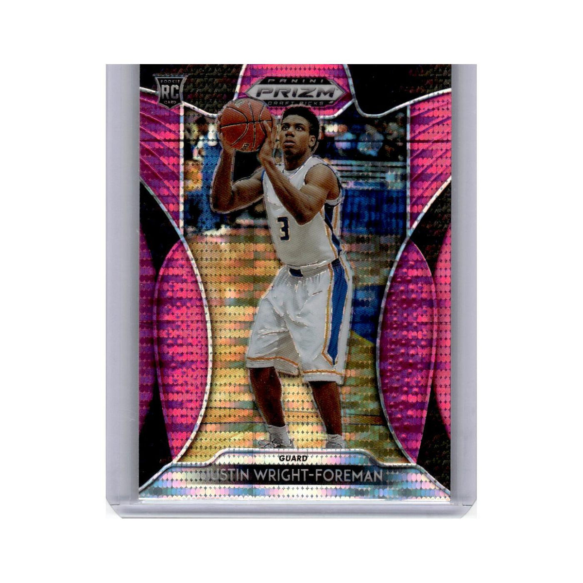 Justin Wright-Foreman Rookie 2019 Panini Prizm Draft Picks #55 Hofstra Pride NM