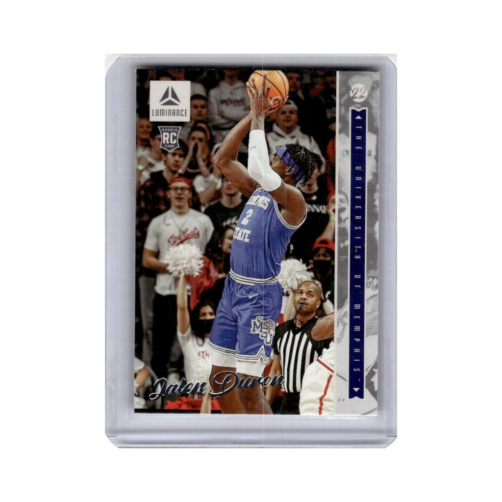 Jalen Duren Rookie 2022 Panini Chronicles Draft Picks Luminance #38 NM