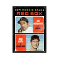 1971 Topps (Damaged) Bob Montgomery/Doug Griffin RC Red Sox #176