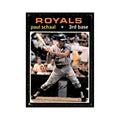 1971 Topps (Damaged) Paul Schaal RC Royals #487