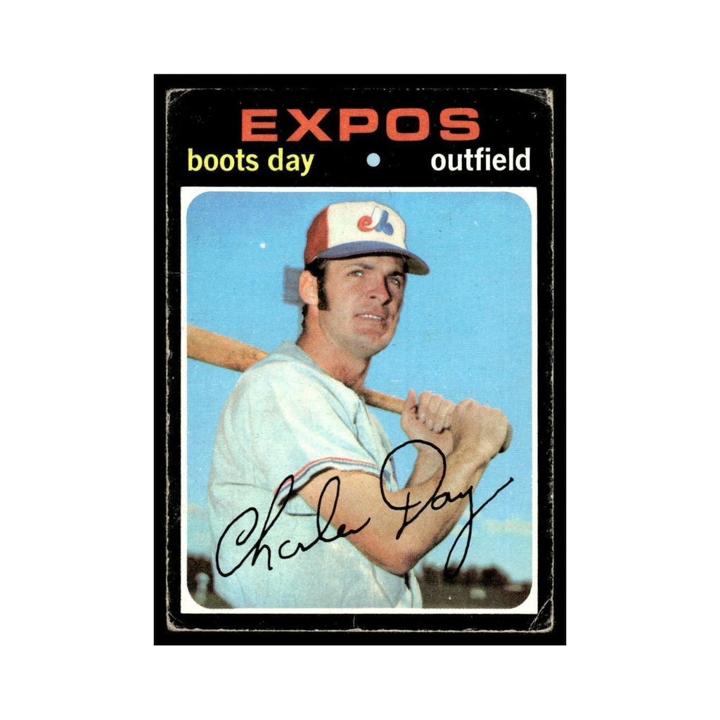 1971 Topps (Damaged) Boots Day Montreal Expos #42