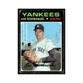1971 Topps (Damaged) Ron Klimkowski RC Yankees #28