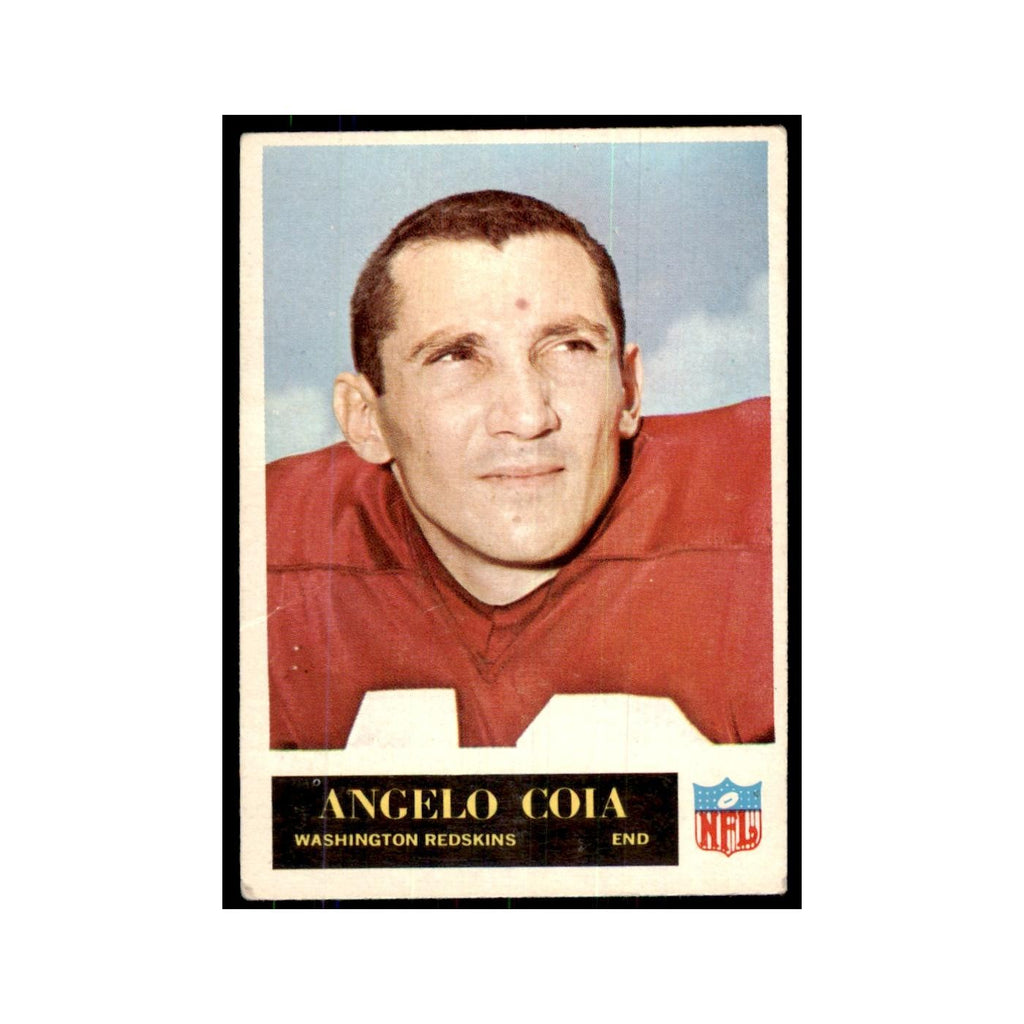 1965 Philadelphia Angelo Coia Football Cards #186