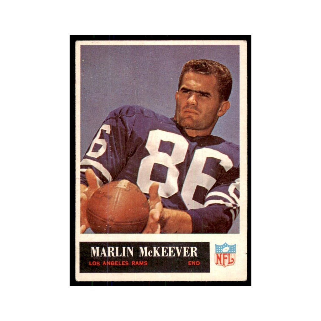 1965 Philadelphia Marlin McKeever Football Cards #91