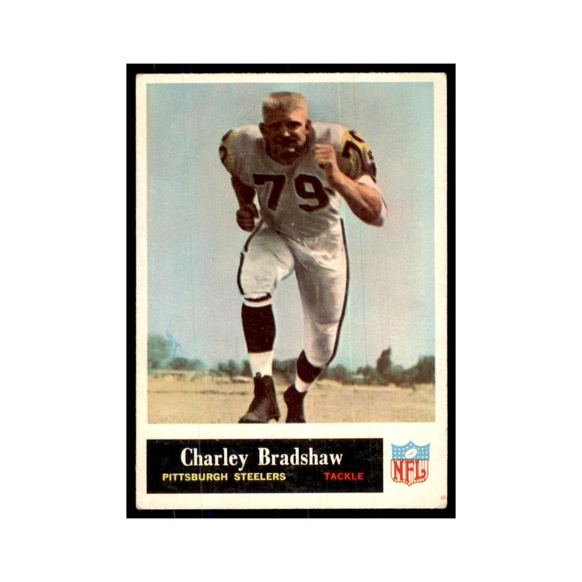 1965 Philadelphia Charley Bradshaw Football Cards #144