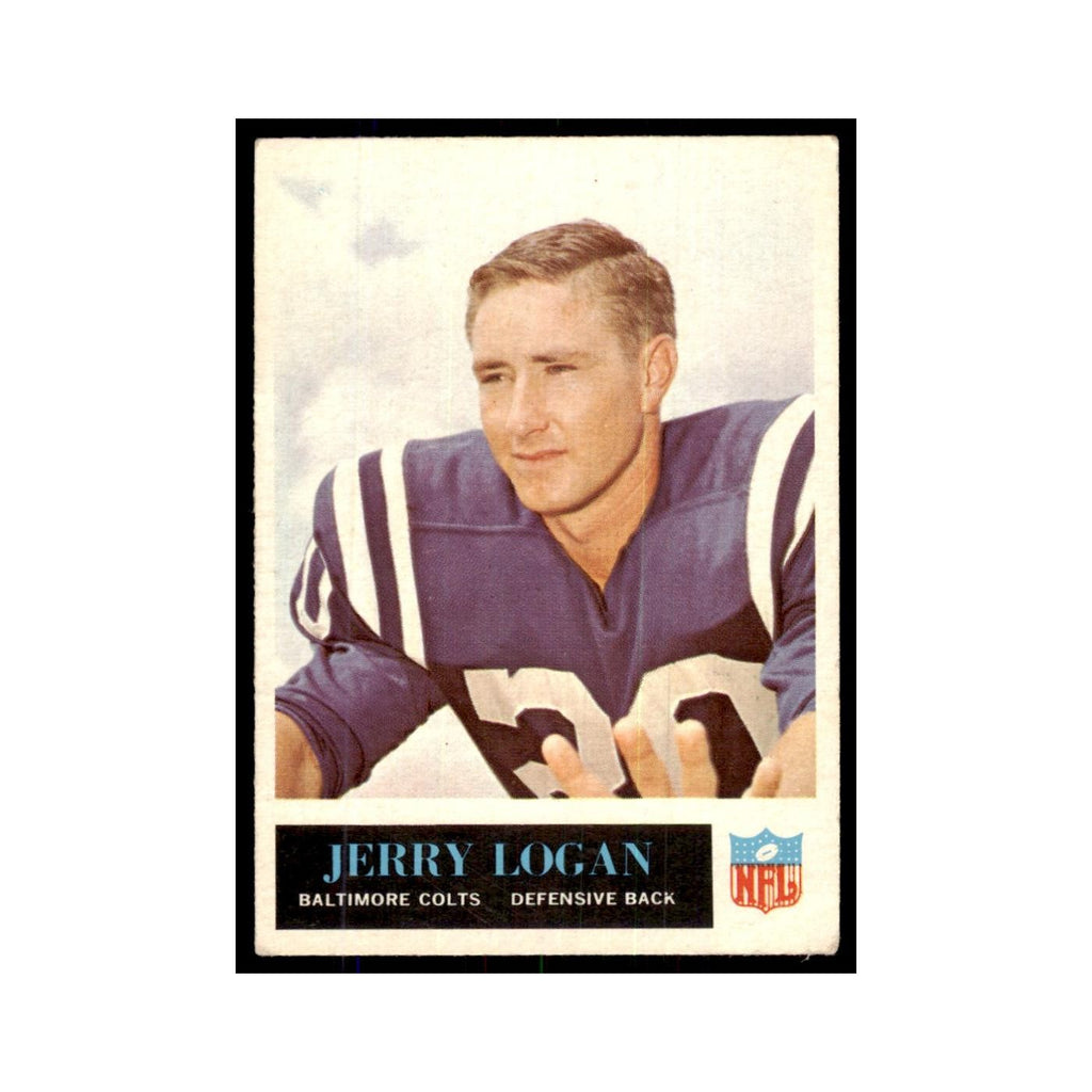 1965 Philadelphia Jerry Logan Football Cards #5