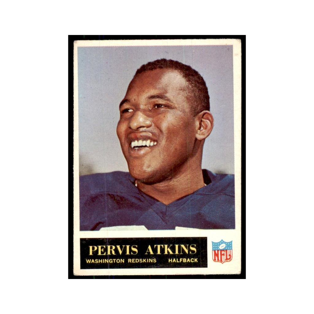1965 Philadelphia Pervis Atkins Football Cards #184
