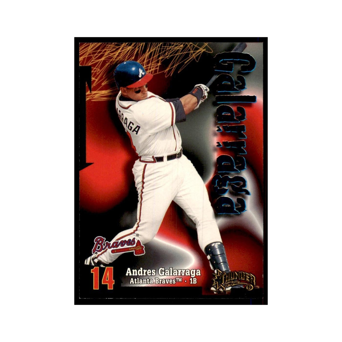 1998 Skybox Thunder Juan Gonzalez Baseball Cards #135