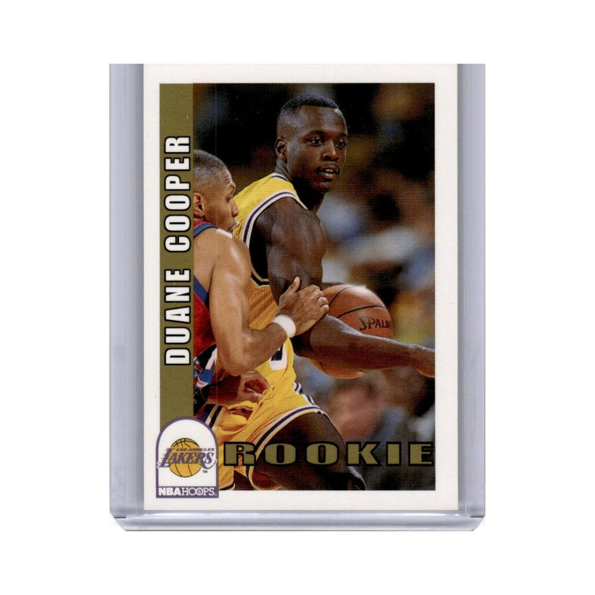 Duane Cooper 1992 Hoops #409 Los Angeles Lakers Basketball Card NM