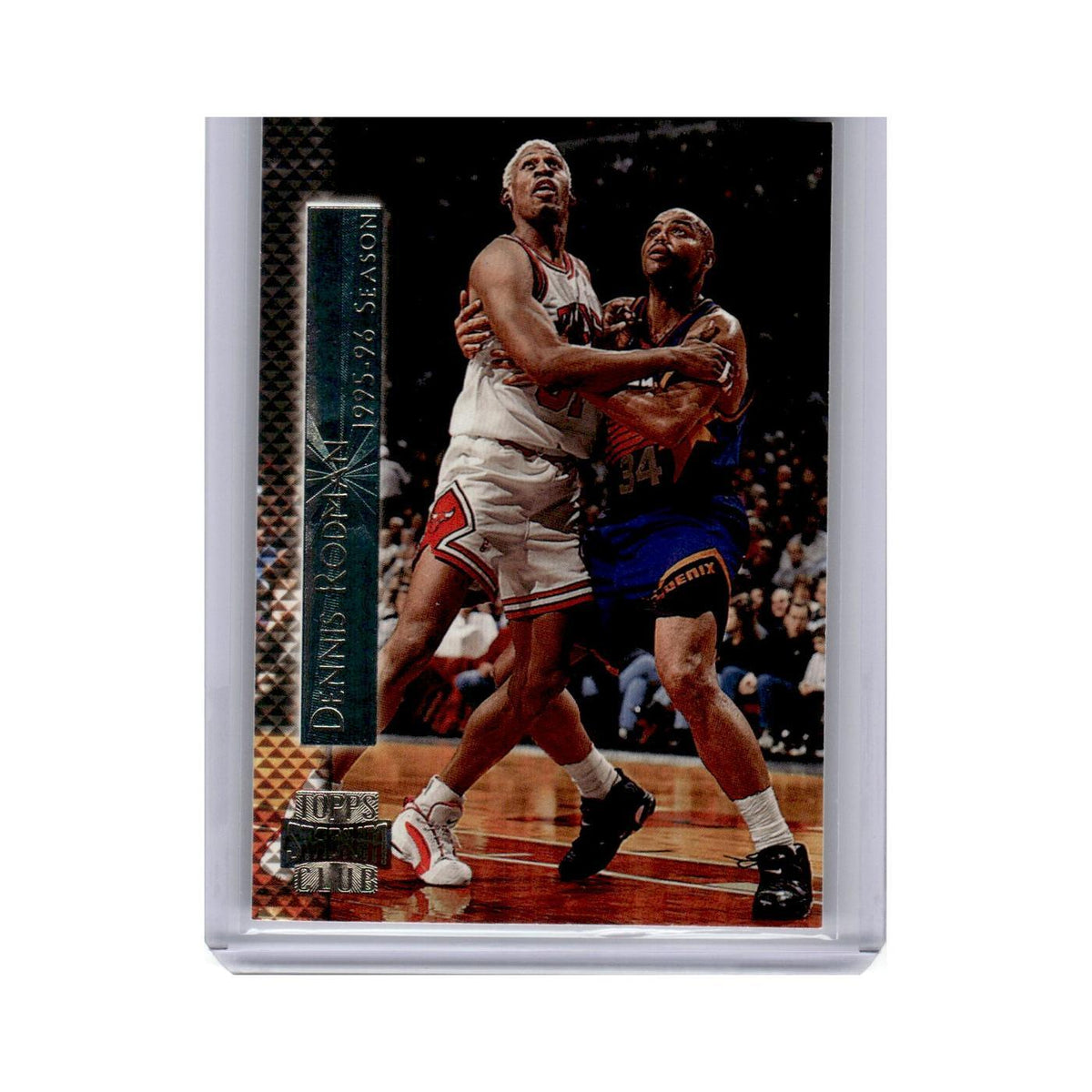 Dennis Rodman 1996 Topps Stadium Club #SM9 Chicago Bulls Basketball Card NM