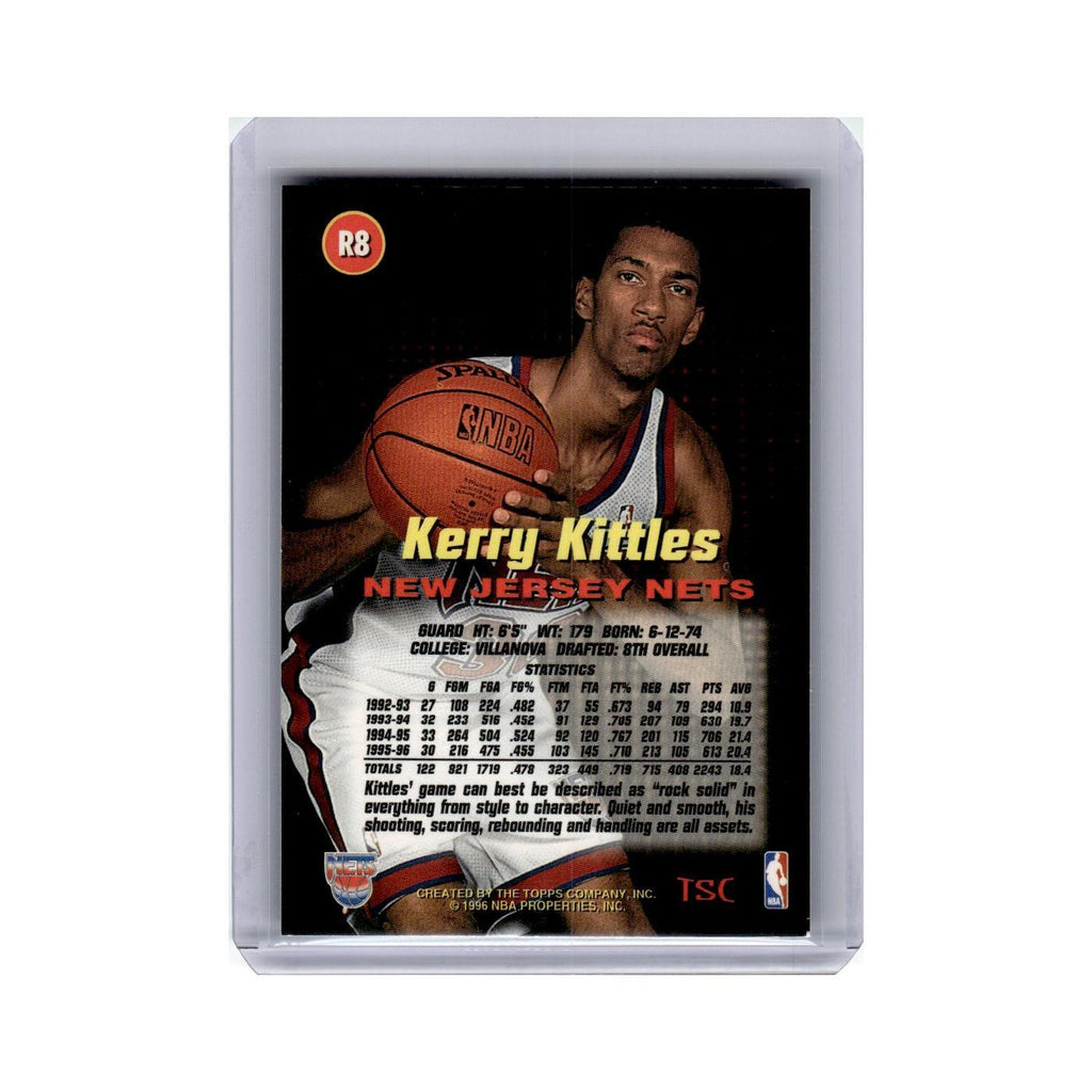 Kerry Kittles 1996 Stadium Club #R8 New Jersey Nets Basketball Card NM