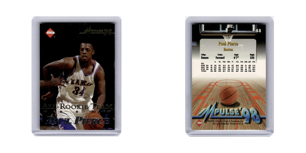 Paul Pierce 1998 Collector's Edge Impulse #48 Boston Celtics Basketball Card NM
