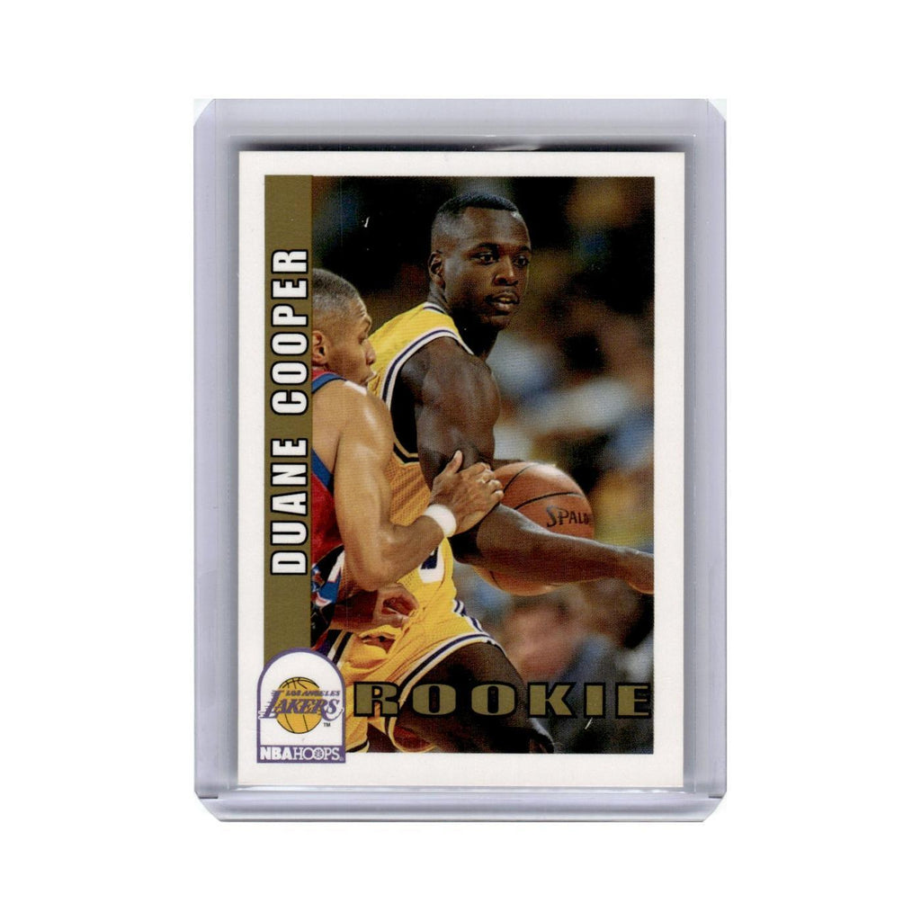 Duane Cooper 1992 Hoops #409 Los Angeles Lakers Basketball Card NM