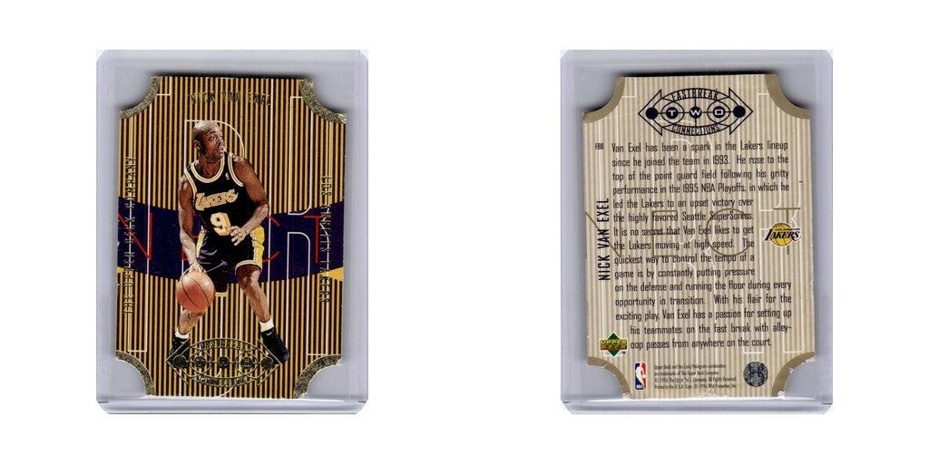 Nick Van Exel 1996 Upper Deck #FB8 Los Angeles Lakers Basketball Card NM
