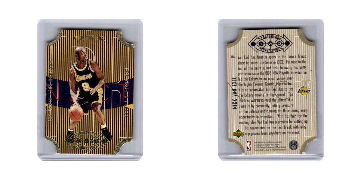Nick Van Exel 1996 Upper Deck #FB8 Los Angeles Lakers Basketball Card NM