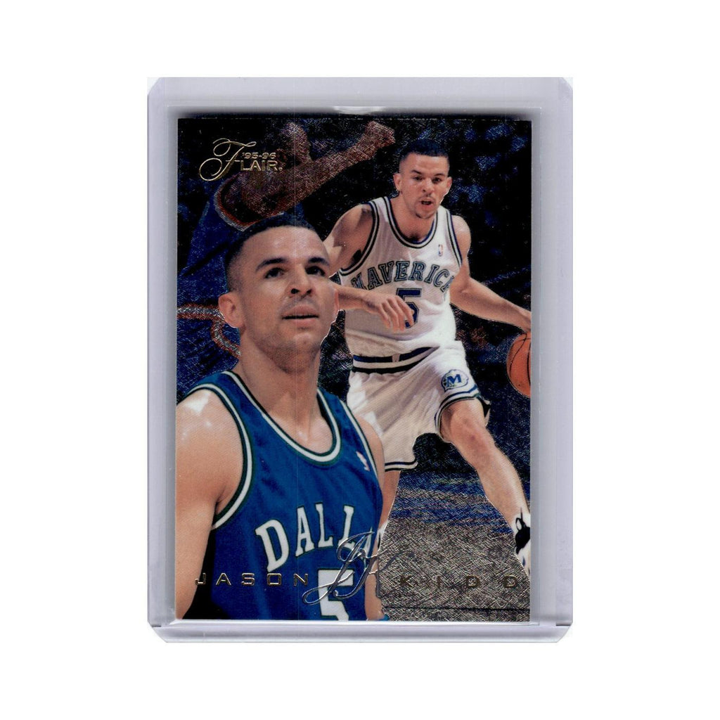 Jason Kidd 1995 Flair #27 Dallas Mavericks Basketball Card NM