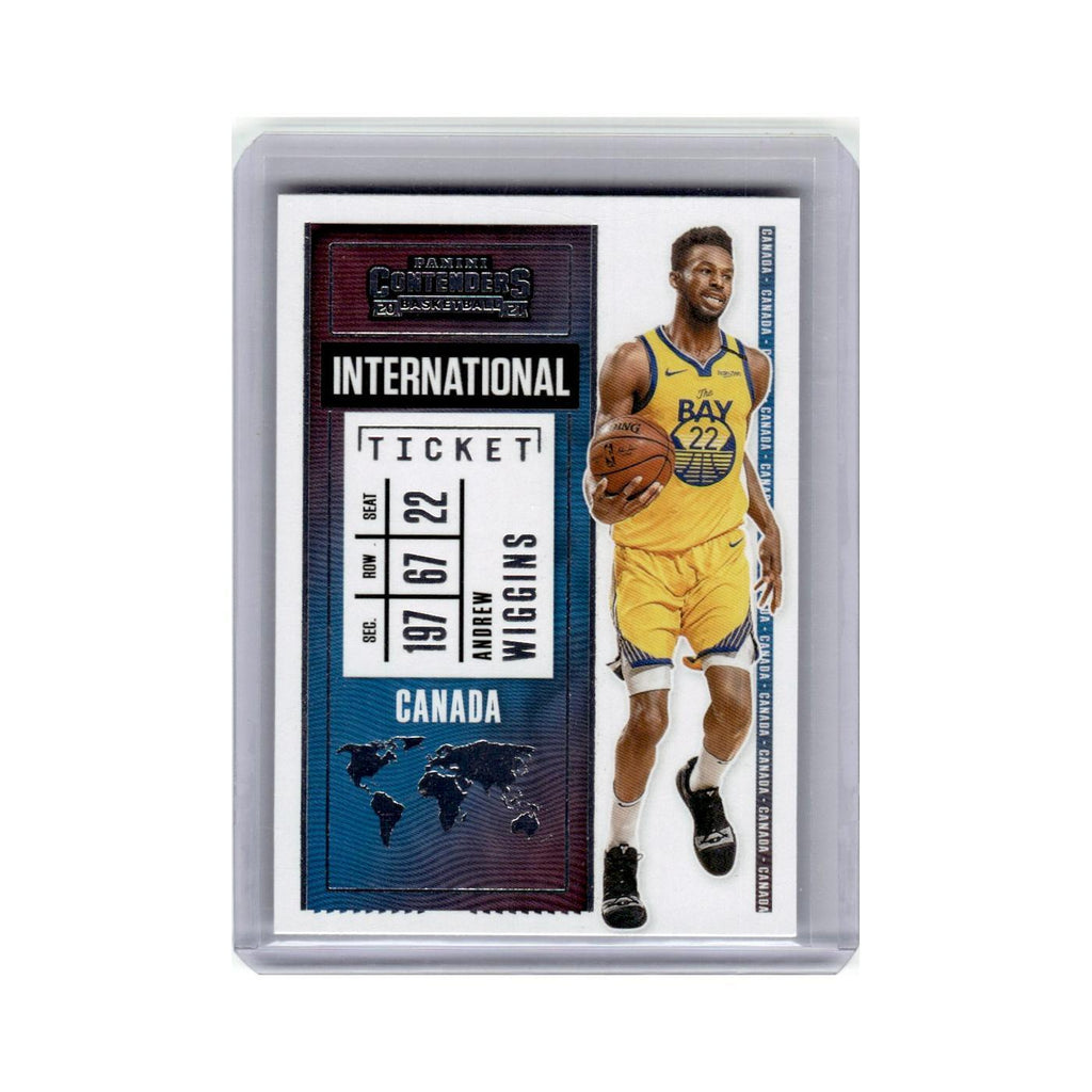 Andrew Wiggins 2020 Panini Contenders #14 Golden State Warriors NM