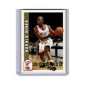 Harold Miner 1992 Hoops #413 Miami Heat Basketball Card NM