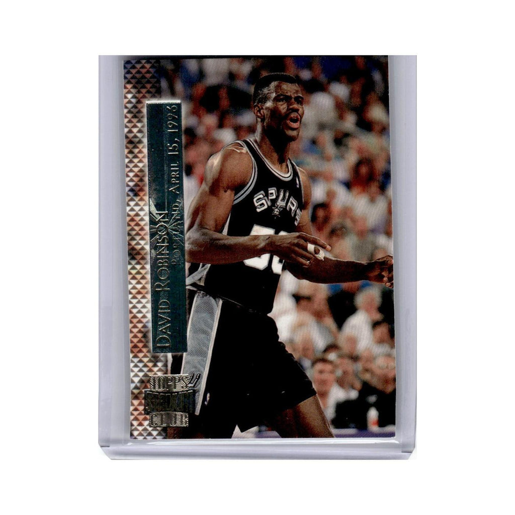 David Robinson 1996 Topps Stadium Club #SM8 San Antonio Spurs Basketball Card NM