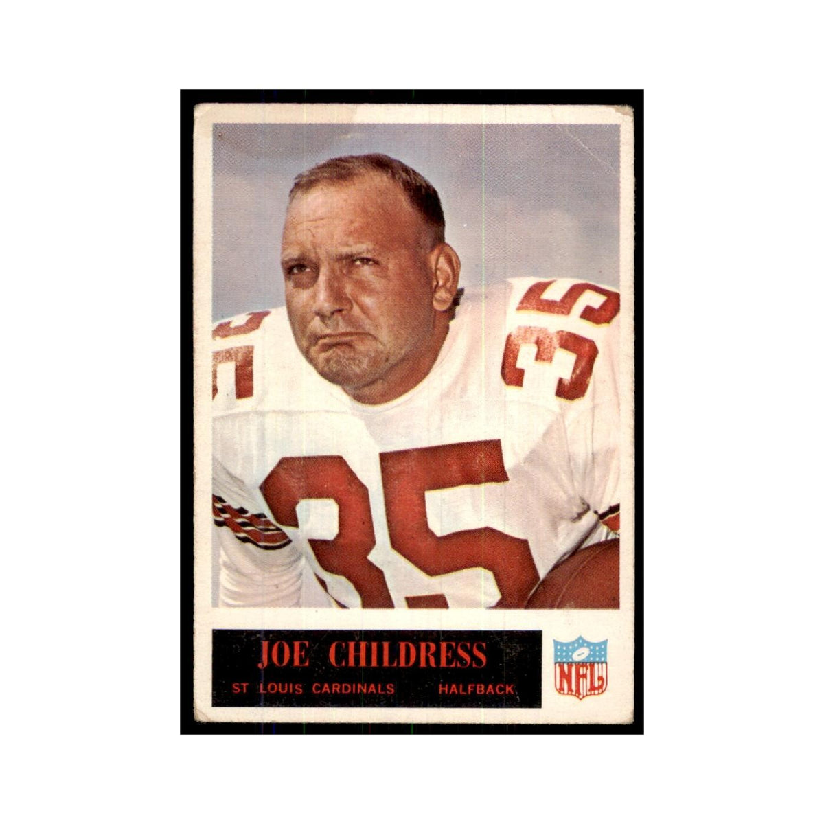 1965 Philadelphia (damaged) Joe Childress Football Cards #157