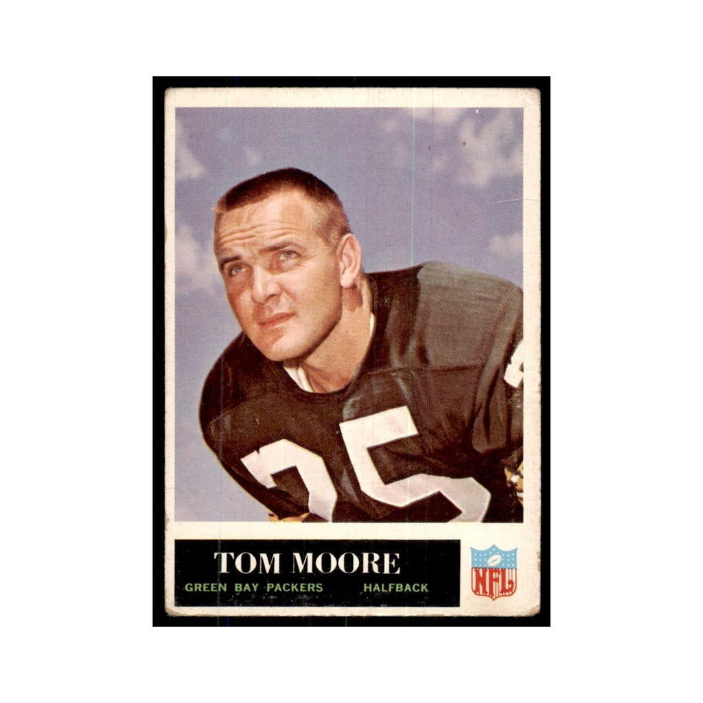 1965 Philadelphia (damaged) Tom Moore Football Cards #78