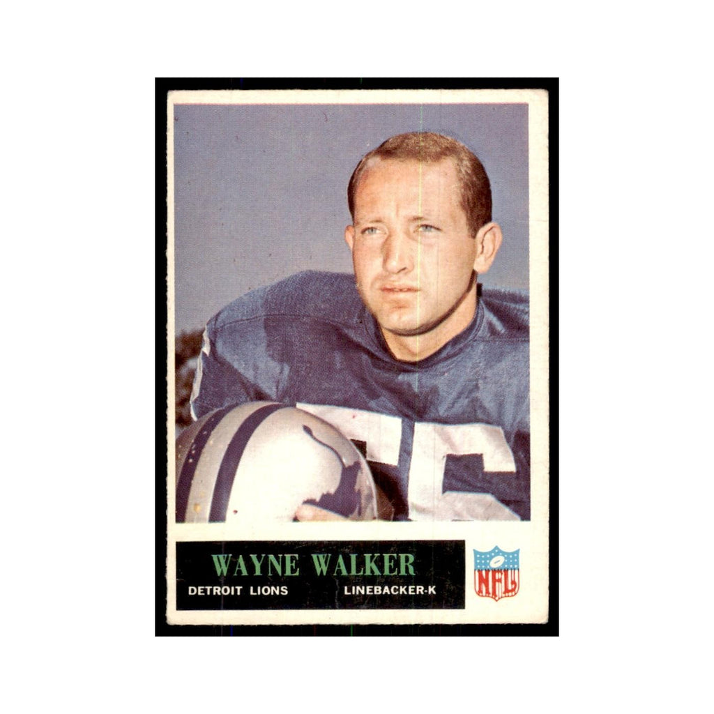 1965 Philadelphia (damaged) Wayne Walker Football Cards #68